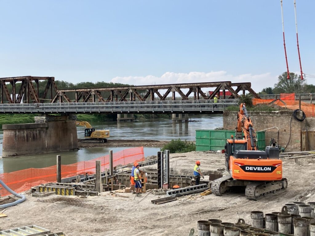 E’ tutto pronto per lo svaro del ponte sull’Oglio